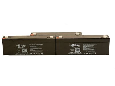 Raion Power 12V 2.3Ah Battery For CSB Battery GP1222 - 3 Pack