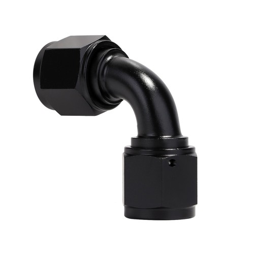 LokoCar Swivel Coupler Union Fitting Adapter 10AN to 10AN Female 90 Degree Black - Picture 10 of 13