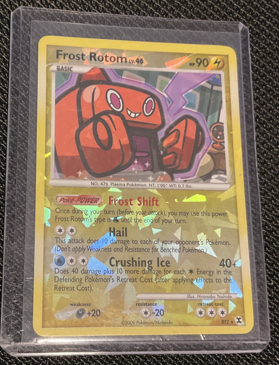 Frost Rotom | Pokemon Card | Reverse Holo Secret Rare | Rising Rivals | RT2 | NM