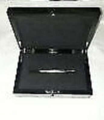   Parker  Duofold Esparto Sterling Silver Ballpoint Pen New In Box  35854