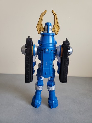 Power Rangers Overdrive Turbo Drill Bleu 22.5cm Foreuse Fonctionne Très Bon État - Foto 3 di 7