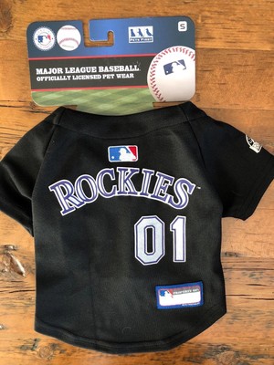 colorado rockies dog jersey