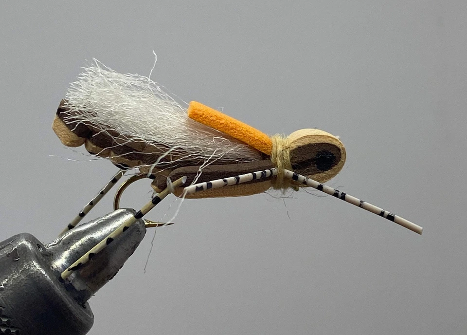 STRIKE FLY COMPANY One Dozen (12) - Thunder Thigh Hopper - Tan - Terrestrial