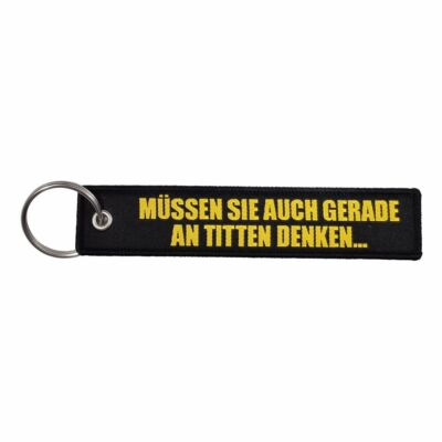 Schlüsselanhänger Müssen Sie auch gerade an Titten denken lustige sprüche sexy
