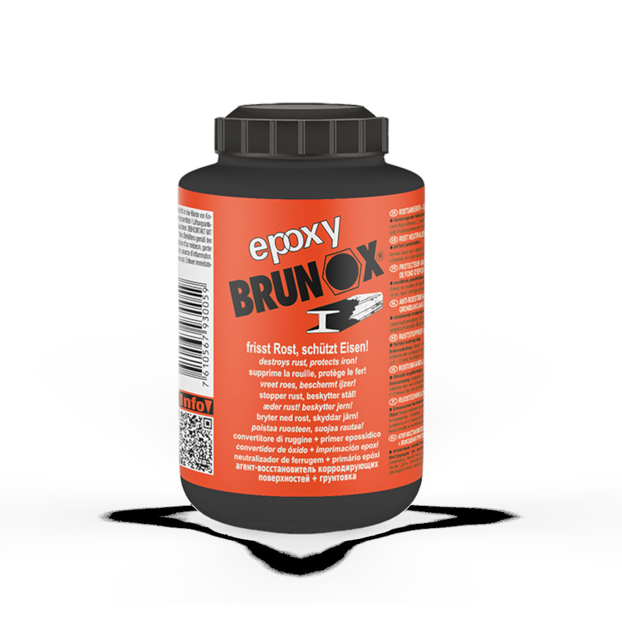 Brunox Epoxy 2 x 1 Liter Rostumwandler Rostsanierer Grundierer - Bild 2