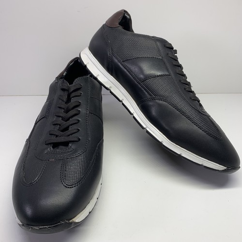 Zapatillas deportivas informales inteligentes Red Tape Taylor para hombre, talla UK 10, EUR 44, negras - Imagen 15 de 15