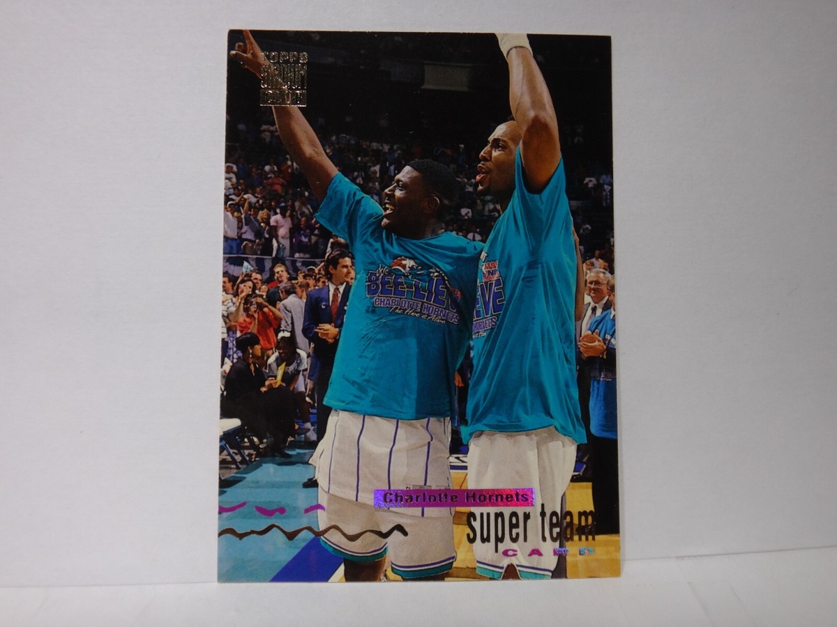 1993-94 Topps Stadium Club - Super Teams Charlotte Hornets #3 for