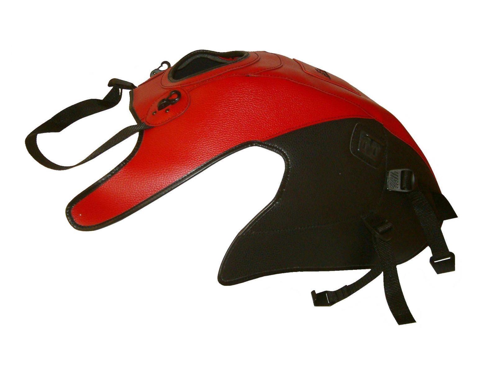 Cache reservoir essence rouge moto pour BMW R1200GS Adventure 2005-2013