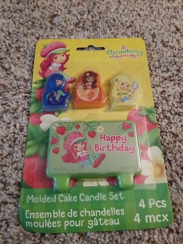 Strawberry Shortcake Birthday Party Molded Cake Candle American Greeting 2012 - Picture 2 of 5