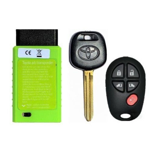 New TOYOTA Sienna 2010-2015 G Chip Key + 5B Remote GQ43VT20T + Programmer A++ - Bild 1 von 3