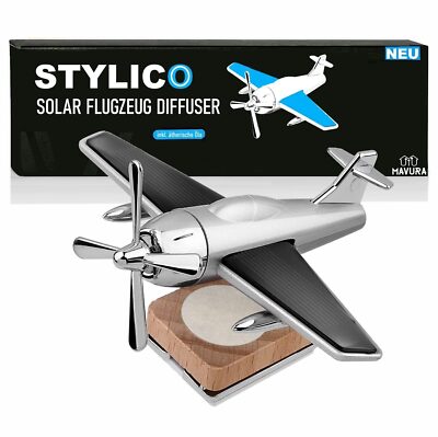 STYLICO car air freshener airplane perfume solar room fragrance with aroma