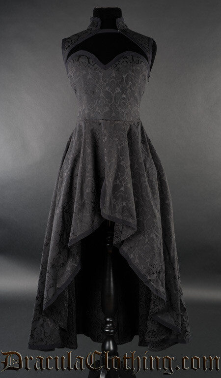 Brocade Choker Dress L