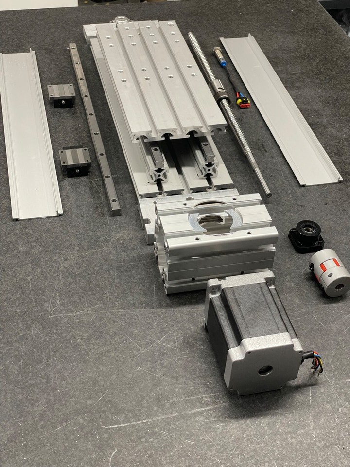 8x4 CNC Router, CNC Milling Machine, Aluminium Extrusion CNC ...