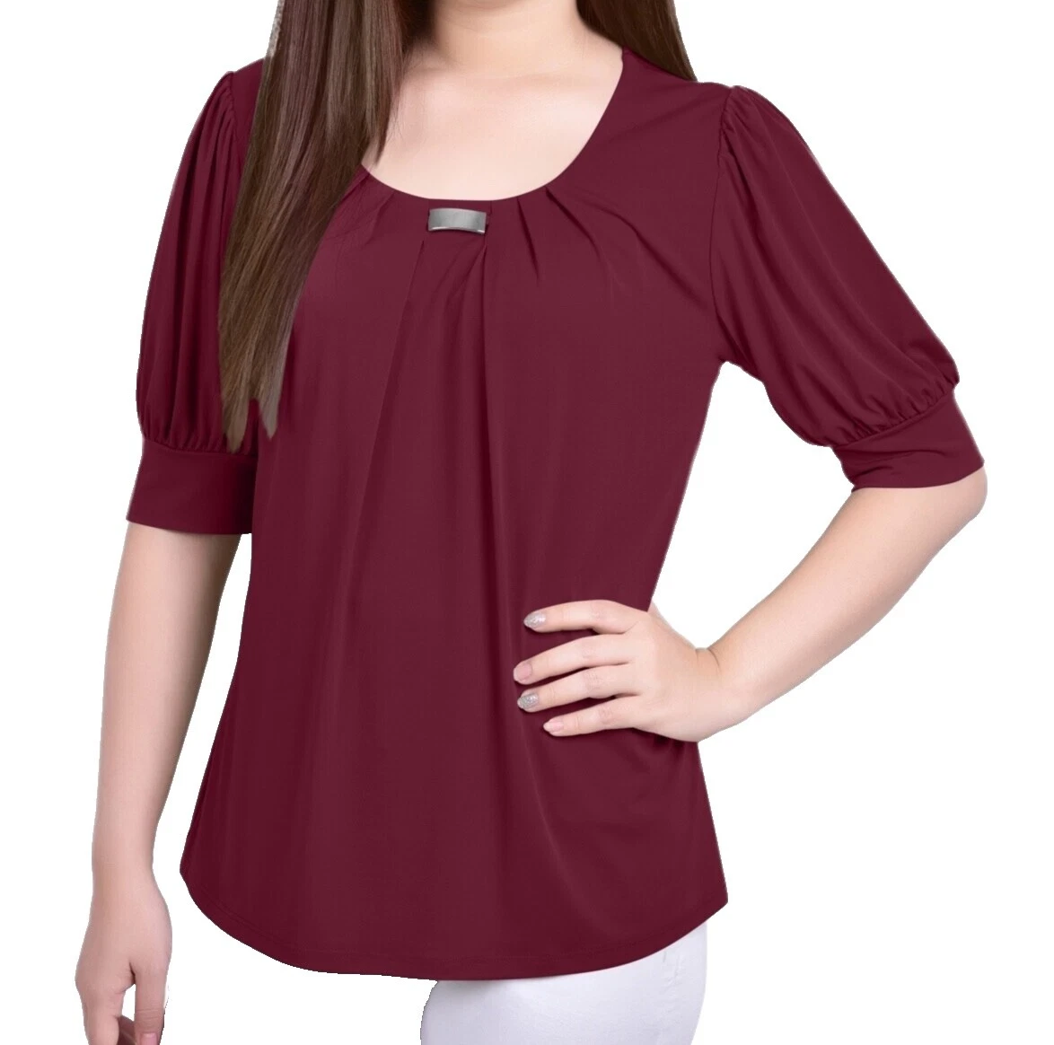 NY Collection Casual Tops for Women