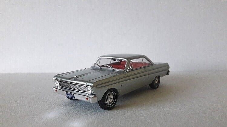 Modèle Réduit 1:43 Ford Falcon Futura 1964 Rouge - Marque Edicola, Collection