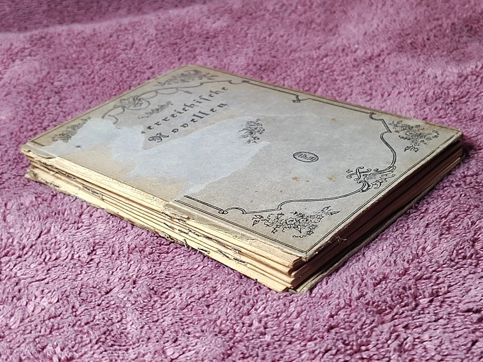 Rare 1916 Antique Österreichische Novellen Austrian Novellas The Fifty Books # 5 - Image 4 of 4