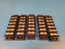 LOT OF 5 Cinch 6-141, Terminal Block Strips, 6 Circuit