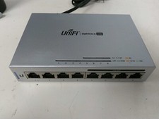 UniFi 8-Port Managed Gigabit ethernet switch -Model US-8-60W no power adapter