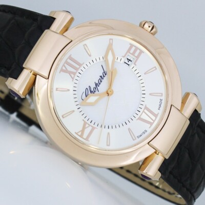 CHOPARD IMPERIALE 36mm BOX UHR Ref. 384221 GOLD 18K