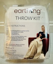 Earthing - Grounded Throw Blanket - Grounding Kit, Outlet Tester Book Included