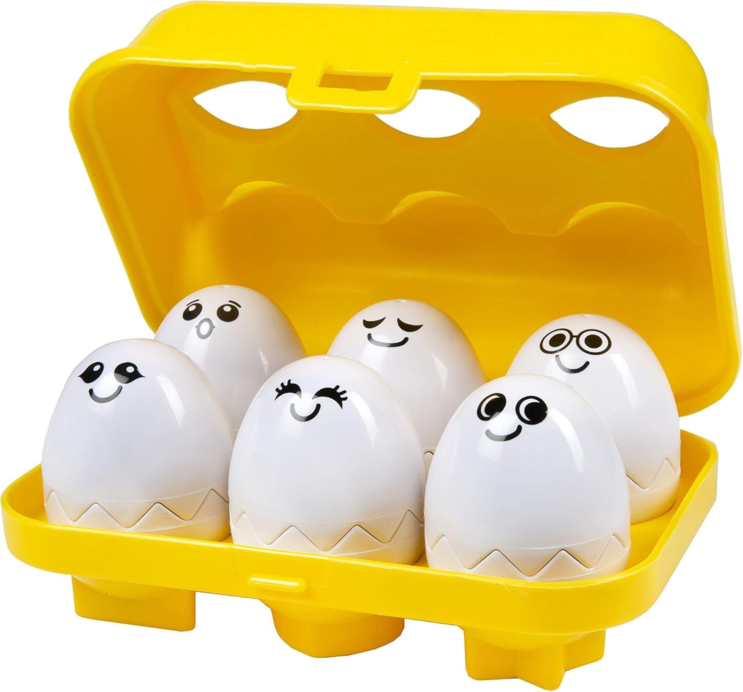 Kidoozie Peek N Peep Eggs - Mentally Stimulating Sorting & Stacking Toy for... 