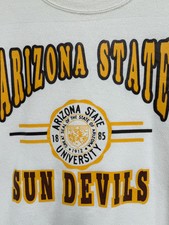Vtg 90 s Arizona State University Sun Devils Crewneck Sweatshirt XL 23 x28.5