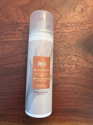 R+Co Bright Shadows Root Touch Up Spray Medium Brown 1.5oz/59ml