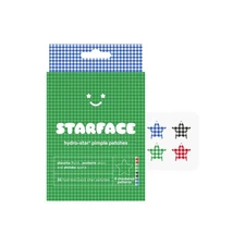 Starface Hydro-Star Checkered Pimple Patches 32ct Hydrocolloid Acne Care