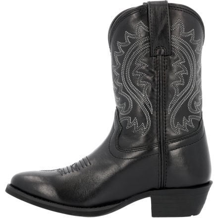 Durango Unisex Little Kid's 8" Black Western Boot Polished Black Onyx - DBT0249C