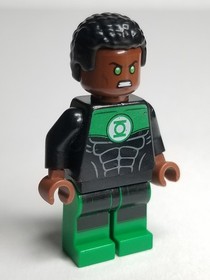 Green Lantern Lot LEGO Minifigures sh0145 sh0428 11914 76025 John Stewart Damage