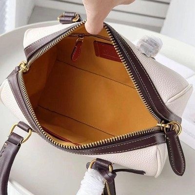 Coach Ruby Satchel 25 Color Block C8530 H 7.09 in × W 9.84 in × D
