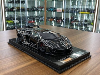 VIP Models Lamborghini Aventador GT EVO LBWK Black Elephant 30 pcs [1/18 Resin]