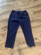 Scrubstar Women's XL Antimicrobial Premium Blue Navy Blue Straight Leg Pant