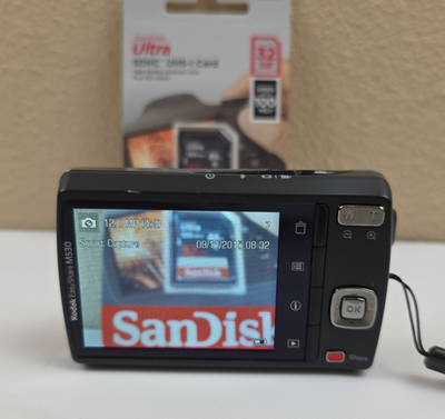 Kodak EasyShare M530 12.2MP Digital Camera - Blue (8677056) for