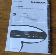 Magnavox Digital Video Disc Recorder & Video Cassette Recorder #ZV427MG9 A