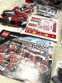 LEGO 8672 Racers Ferrari Finish Line