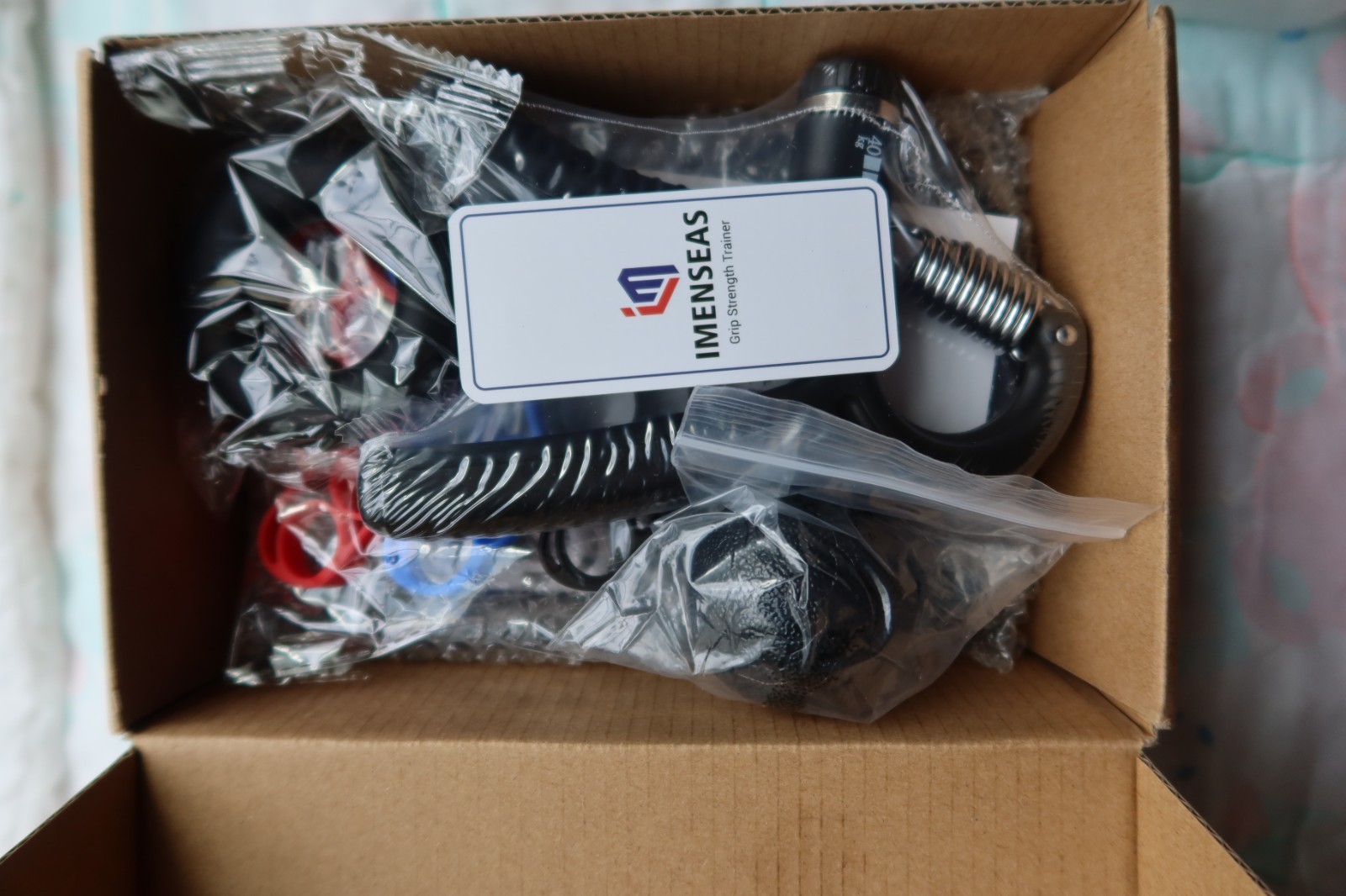 Grip Strength Trainer 7Pack Grip Strength Tester Trainer Adjustable Brand New