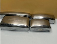 Vintage Rumpp Men's Toiletry Travel Kit (4) Bathroom Essentials Holders Metal