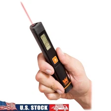 Pocket Laser Distance Measure 32ft Range Accurate Indoor Measuring Tool New