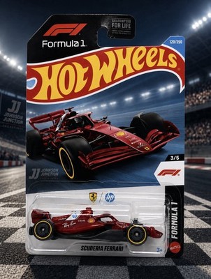 2026 Hot Wheels F Case SCUDERIA FERRARI HP F1 Race Car Formula 1 *NEW Fast Ship!