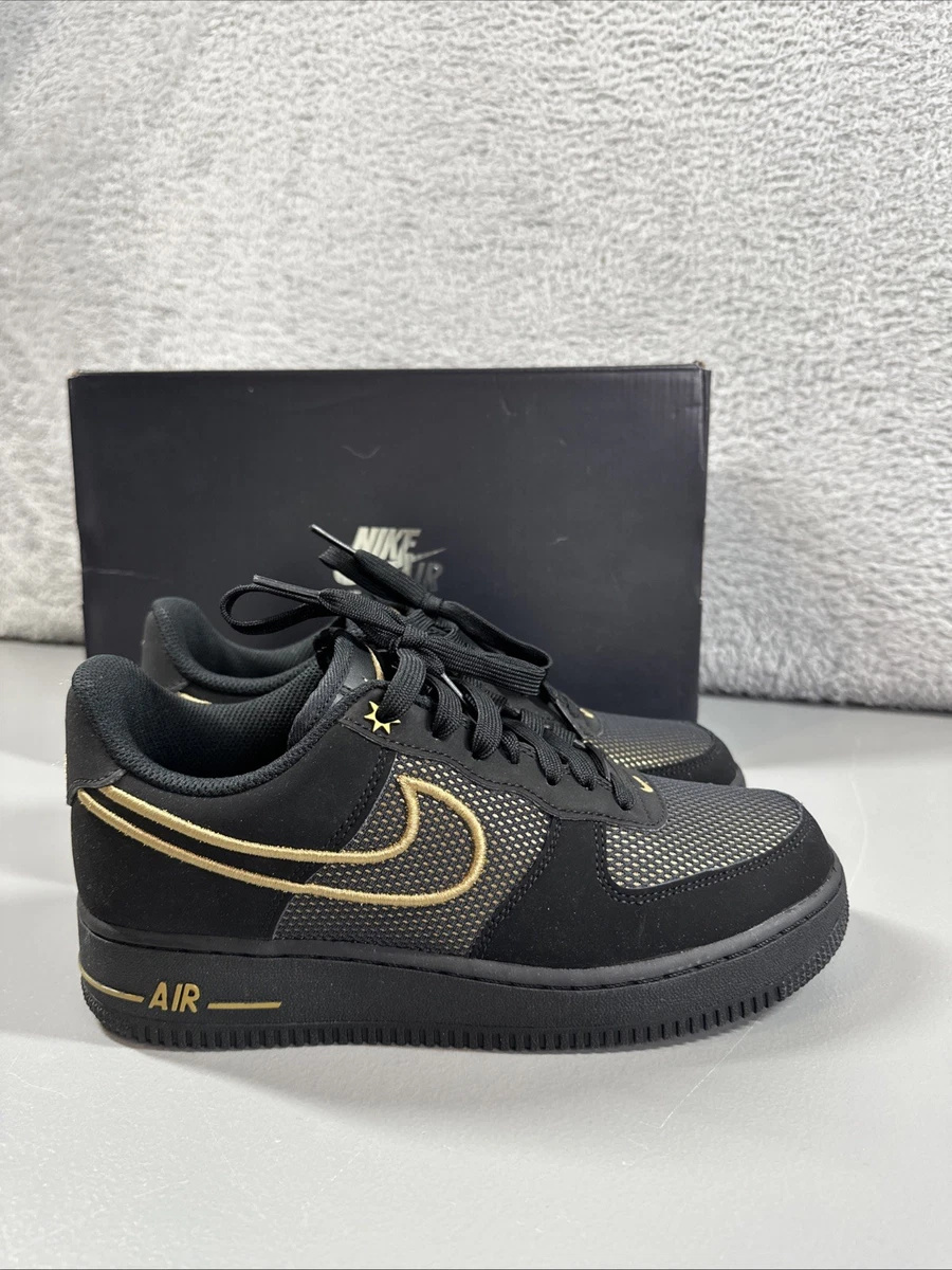 Preços baixos em Nike Air Force 1 Metallic Gold | eBay