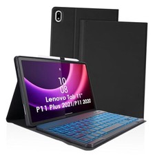 7 Colors Backlit Keyboard Case for 11Inch Lenovo Tab P11 11" Tab P11/P11 Plus