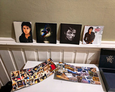 Michael Jackson Bad 25 Box Set Black Box with Photo Booklets & Inserts