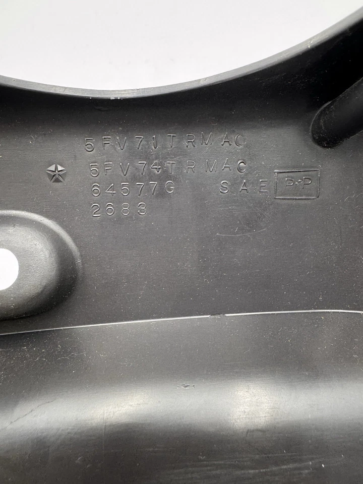 1997-2001 Jeep Cherokee Steering Column Cowl Trim Panel Upper 5FV71TRMAC OEM - Image 3 of 4