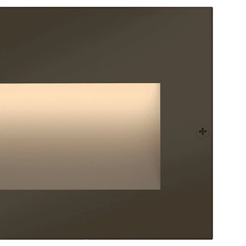 Hinkley Taper Step 4 1/2" Wide Bronze LED Step Light - Picture 2 of 10