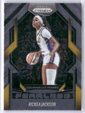 Rickea Jackson 2025 Panini Prizm WNBA Fearless #2 Los Angeles Sparks