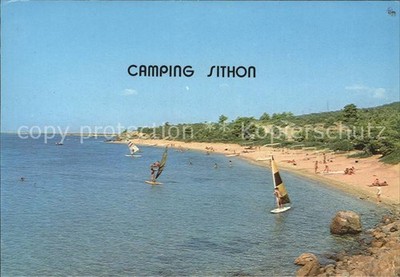 Halkidiki Halkidiki Camping Sithon Sailboat Stand