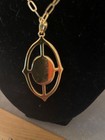 RARE! Stella & Dot Gold "Fortuna" Necklaces Quartz Mother of Pearl Pendant — photo 4