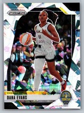 Dana Evans 2024 Panini Prizm WNBA #72 Ice Prizms Chicago Sky