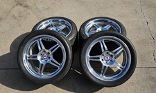 Dodge Viper Hre 897r Wheels And Tires - Like New Condition - Michelin Psc Ii